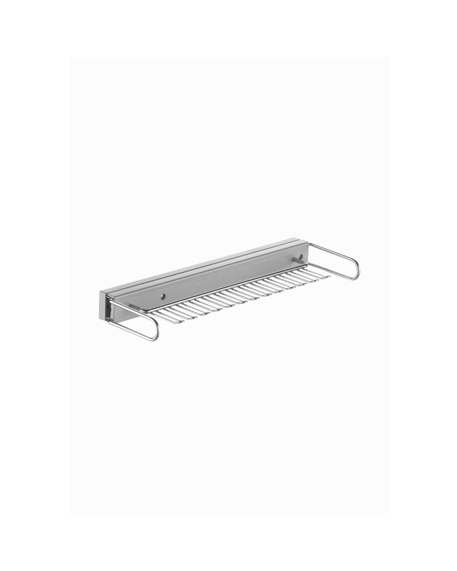 Prestige tie holder accessory silver 500 mm