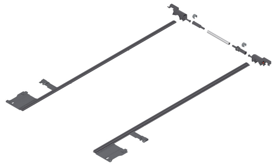 Blum Drawer Runner MOVENTO Tip-On Blumotion 500mm